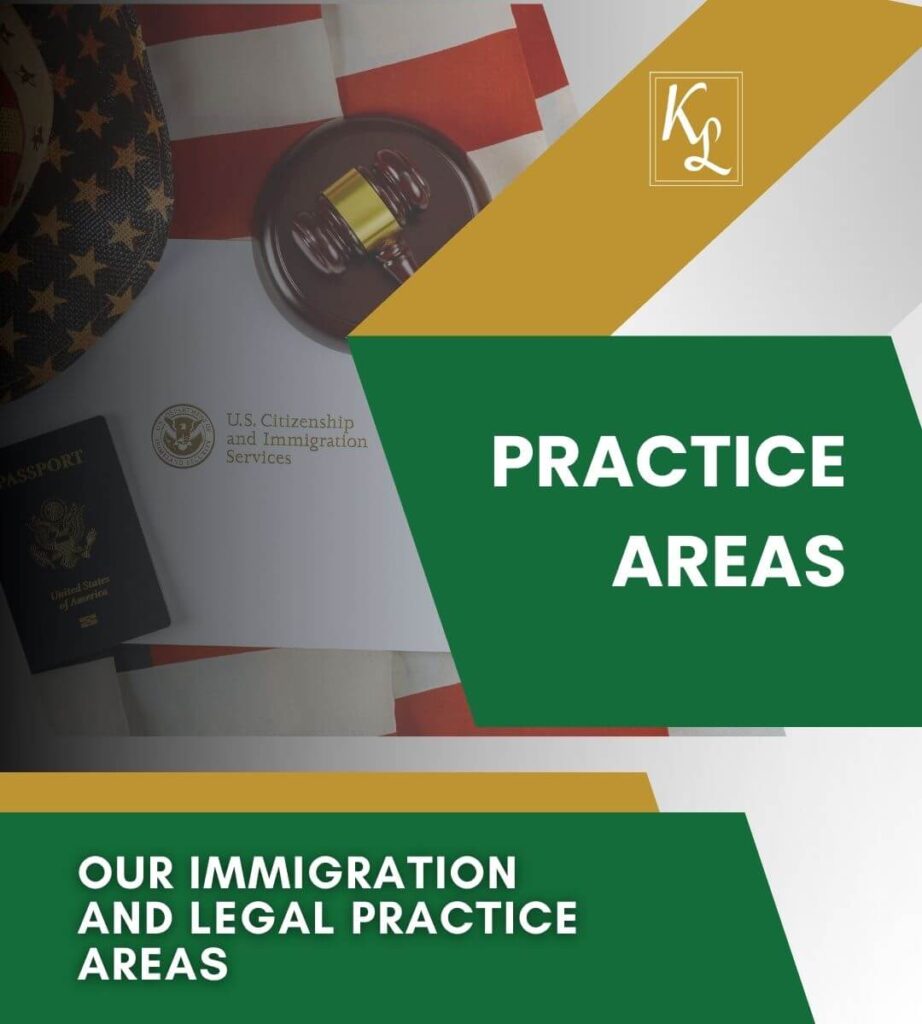 Mega menu - Practice Areas - Kaur Law P.C.